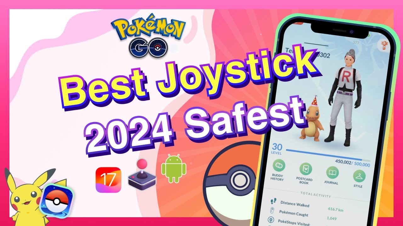 [100% Safe]How To Play Pokémon Go with Joystick for iOS & Android 2024 | Pokemon Go Joystick 2024