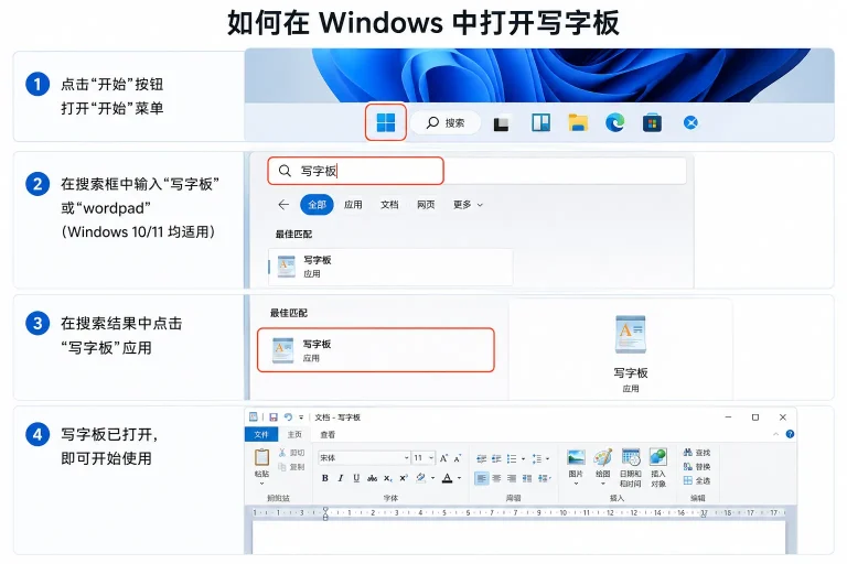 How to open Notepad in Windows